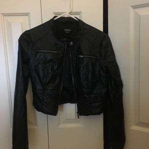 Bebe leather jacket